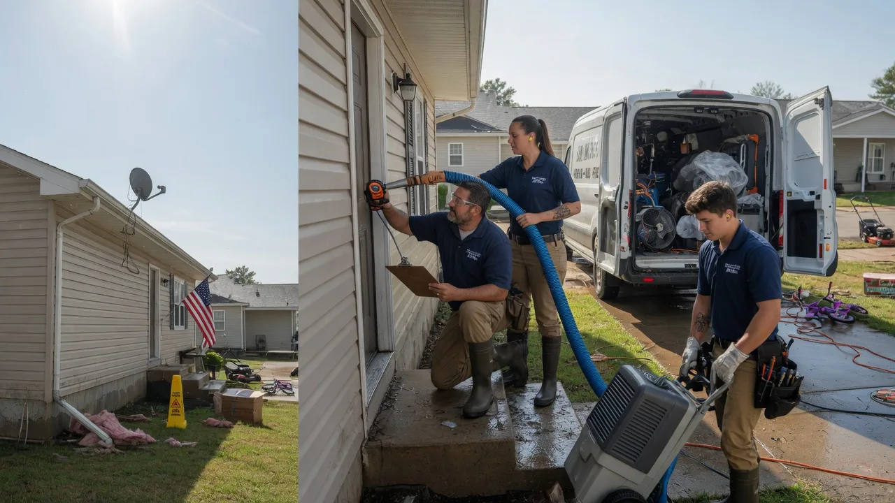 Ceiling Water Damage Restoration in Beecher, IL near me